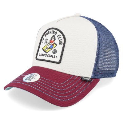Cap - Djinns HFT DNC New 1.3 Trucker (off-white/blue/red)