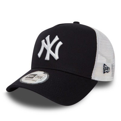 Cap - New Era New York Yankees 9FORTY Trucker (navy blue/white)