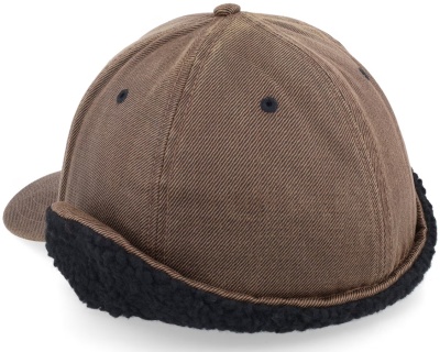 Cap - John Deere Oil Cotton Sherpa Lining (brown)