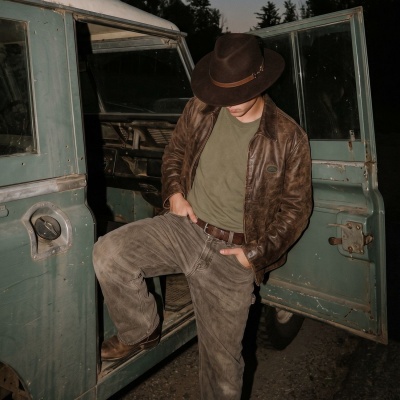Hats - Gårda Braga Wool felt Fedora (brown)