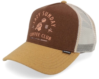 Cap - Djinns HFT Cap Lazy Barista Trucker (beige/brown/cream)