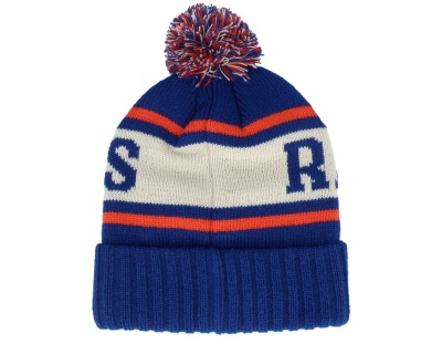 Beanies - American Needle New York Rangers Pillow Line Knit (blue/white/red)