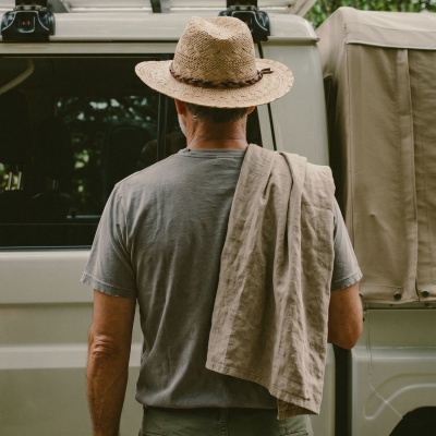 Straw Hat - Gårda Vezzani Fedora (nature)