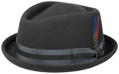 Hats - Stetson Ecron Diamond Crown (black)
