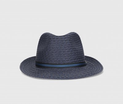 Hats - Borsalino Edward Treccia Canapa (bluel)