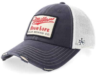 Cap - American Needle Miller High Life Trucker (blue/white)