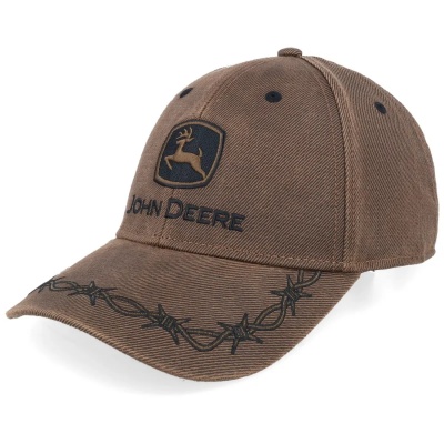Cap - John Deere Oilskin Logo Cap (brown)