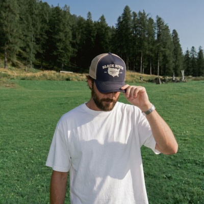 Cap - Black River America Trucker (navy/cream)