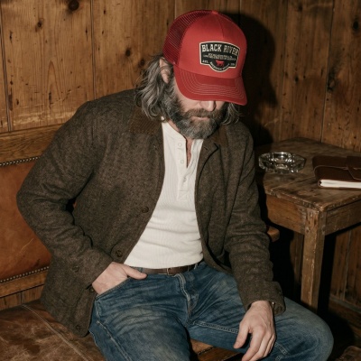 Cap - Black River Foundry Trucker (red)