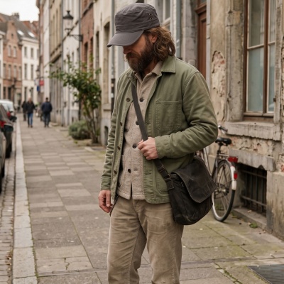 Flat cap - Gårda Army Cap (grey)