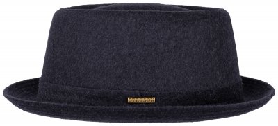 Hats - Stetson Jasper Pork Pie Wool (navy blue)