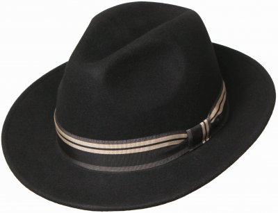 Hats - Gårda Montefalco Fedora (black)