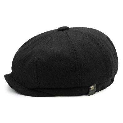 Flat cap - Gårda Newkirk (black)