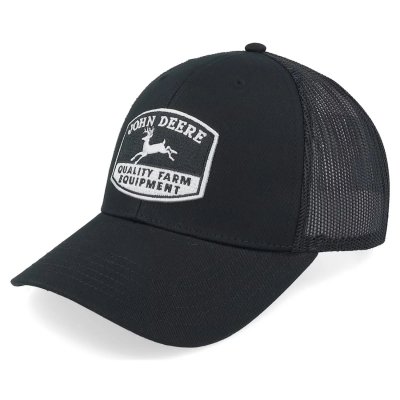 Cap - John Deere Quality Farm Mesh Back Cap (black)
