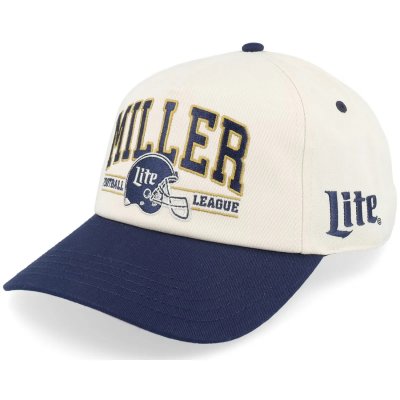 Cap - American Needle Miller Lite Roscoe Football Cap (off-white/blue)
