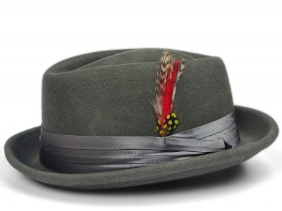 Hats - Gårda Charlton Trilby (grey)