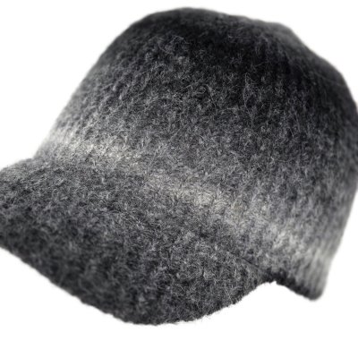 Beanies - Gårda Innsbruck Alpaca Mix Visor Beanie (black)