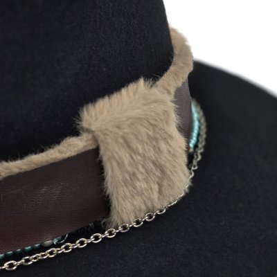 Hats - Gårda Luton Fedora (black)