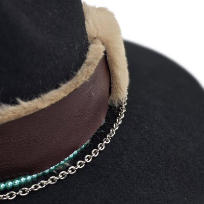 Hats - Gårda Luton Fedora (black)