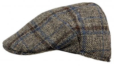 Flat cap - Gårda Isola Wool (brown/multi)