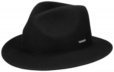 Hats - Stetson Adamo Traveller Woolfelt (black)