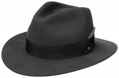 Hats - Stetson Vencaster Traveller Woolfelt (grey)