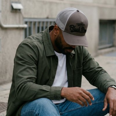 Cap - Black River Classic Trucker (grey)