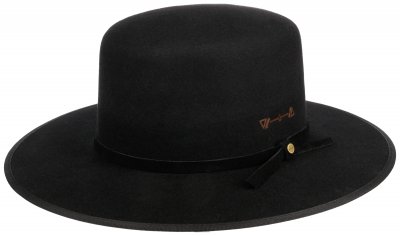 Hats - Stetson Open Crown Woolfelt (black)