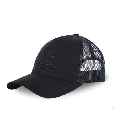 Cap - Von Dutch Oval Patch Trucker (black)
