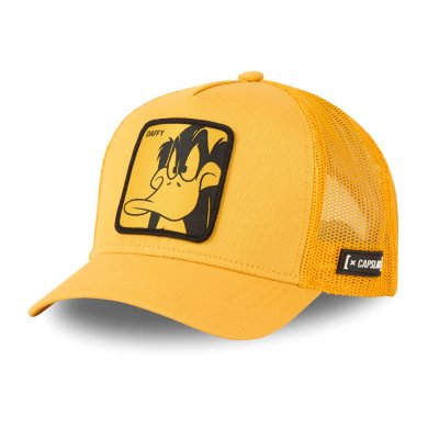 Cap - Capslab Looney Tunes Daffy Duck DUF1 Trucker (yellow)