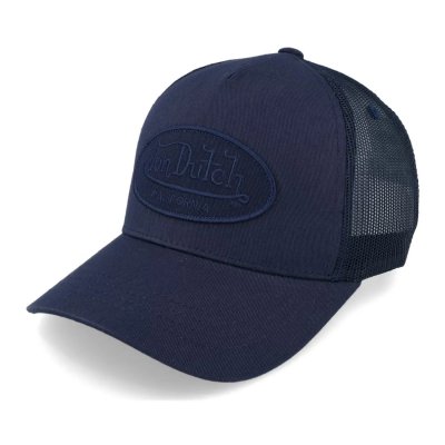 Cap - Von Dutch Oval Patch Trucker (navy)