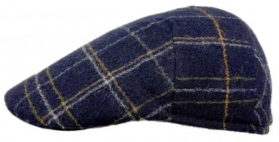 Flat cap - Gårda Lazio Wool (blue/multi)