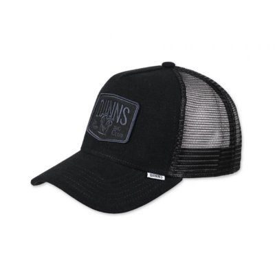 Cap - Djinns HFT Hippy Canvas Trucker (black)