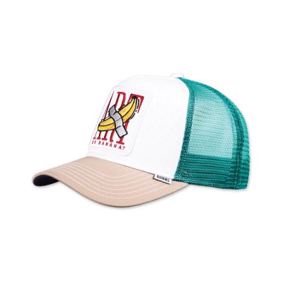Cap - Djinns HFT Food Banana Trucker (white/turquoise)