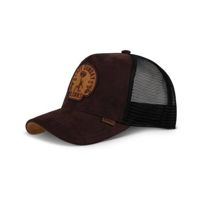 Cap - Djinns HFT Lazy Classic Trucker (coffee)