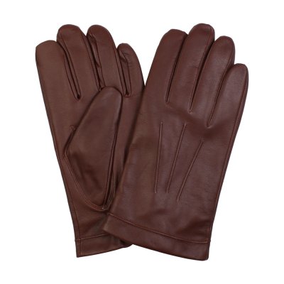 Gloves - Amanda Christensen Leather Gloves (Cognac)