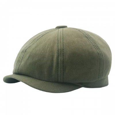 Flat cap - Gårda Carnew Newsboy Cap (green)