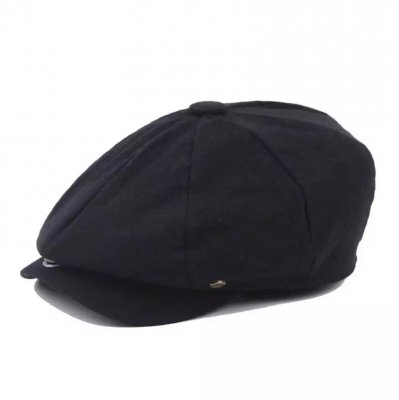 Flat cap - Gårda Grantham Driver Cap (black)
