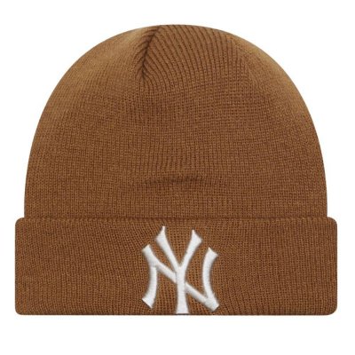 Beanie Kids - New Era New York Yankees Cuff Beanie (brown)