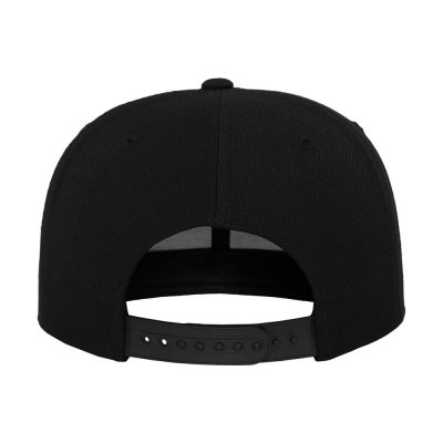 Caps - Flexfit Youth Snapback Cap (Black)