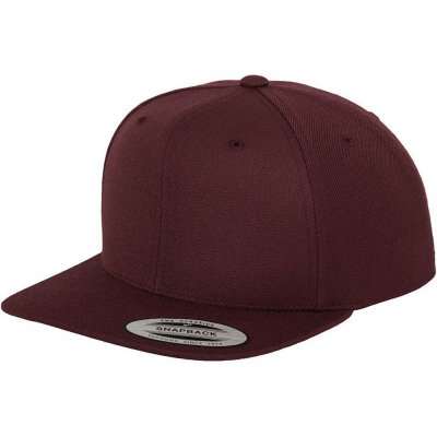 Caps - Flexfit Youth Snapback Cap (Maroon)