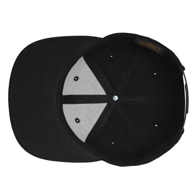 Caps - Flexfit Youth Snapback Cap (Black)