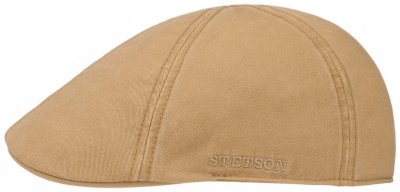 Flat cap - Stetson Texas Cotton (khaki)