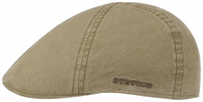Flat cap - Stetson Dodson Organic Cotton (beige)