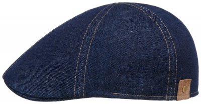 Flat cap - Stetson Kenefick Denim (blue)