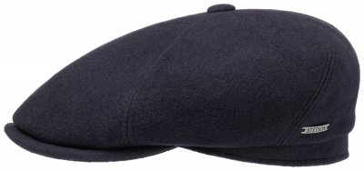 Flat cap - Stetson Gaines Wool/Cashmere (blue)