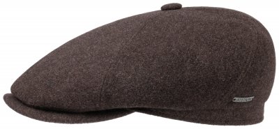 Flat cap - Stetson Gaines Wool/Cashmere (brown)