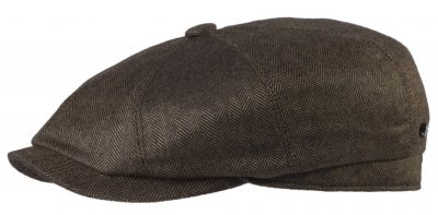 Flat cap - Stetson Hatteras Wool/Cashmere/Silk (brown)