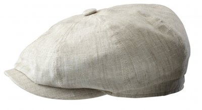 Flat cap - Stetson Hatteras Linen (beige)