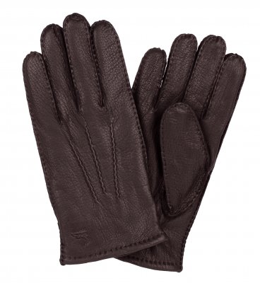 Gloves - HK Men's Deerskin Glove (Brown)